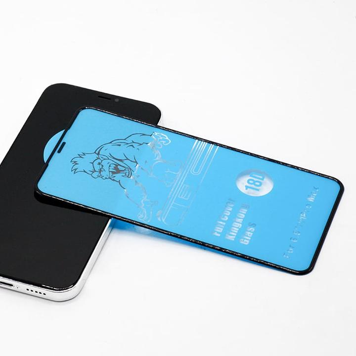 Immagine prodotto PhoneLook Protezione dello schermo in vetro temperato con bordo in silicone resistente agli urti (1 Pezzo/i, Apple iPhone 7)