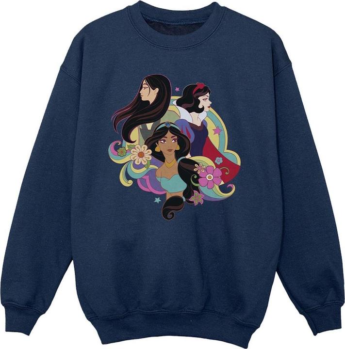 Disney Princess Mulan Jasmine Snow White Sweatshirt Mädchen