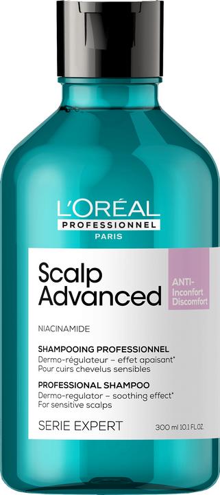 Série Expert Scalp Advanced - Anti-Discomfort Dermo-régulateur (300 ml, Shampoing liquide)