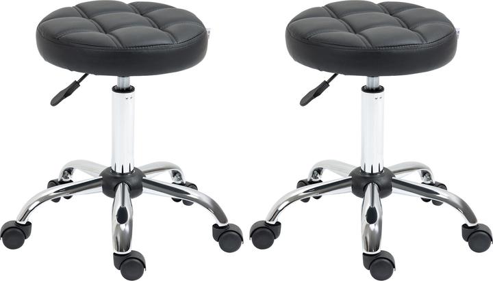 Produktbild Homcom Rollhocker im 2er-Set