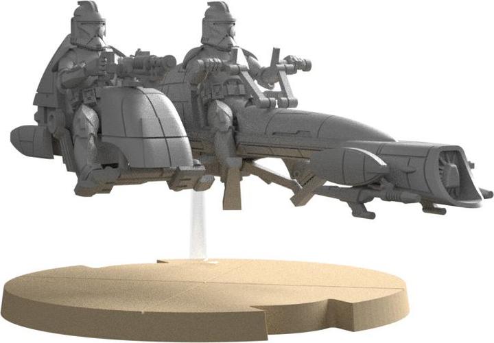 Actual product image FFG FFGD4641 - BARC glider: Star Wars Legion, ages 14+ (extension, DE edition) (German)