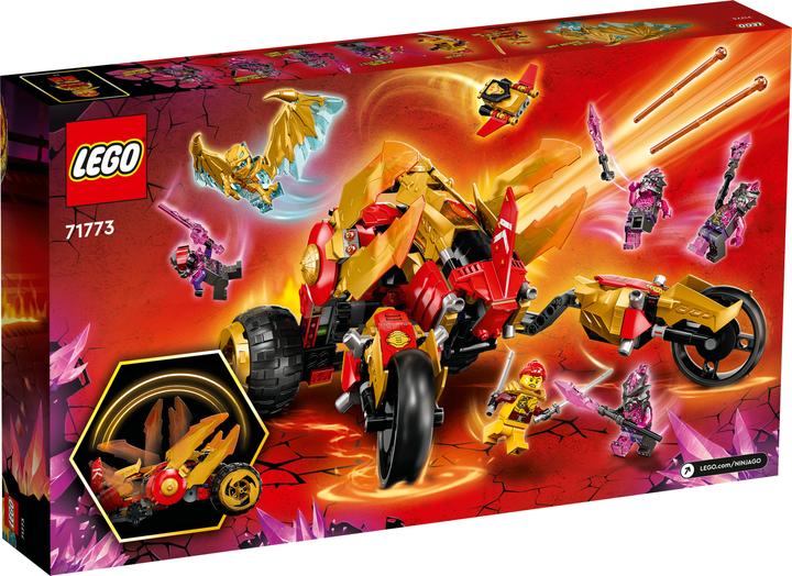 Image du produit LEGO Le raider du dragon d'or de Kai (71773, LEGO Ninjago)