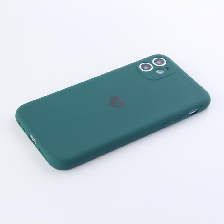 Produktbild PhoneLook Hülle Silikon Mat Herz (Apple iPhone 14)