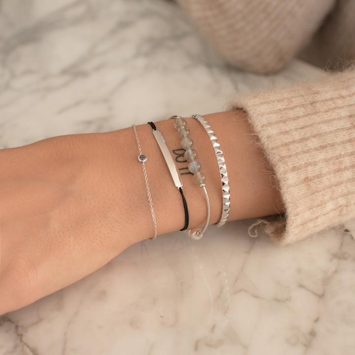 Produktbild Glanzstücke München Damen Sterling Silber silber 17,0 cm, flexibel einstellbar - 11150 (17 cm, Sterling Silber)