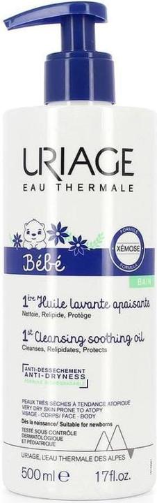 Uriage Bébé 1st Huile nettoyante apaisante
