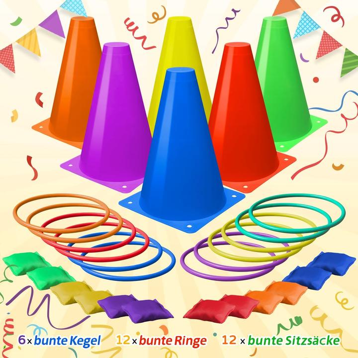 Immagine prodotto Eocolz 3-in-1 Karnevals-Spiele-Set