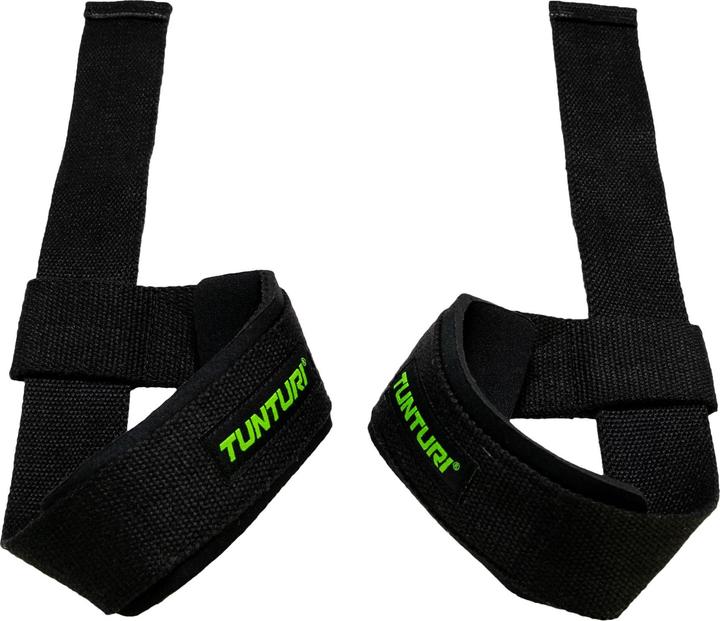 Actual product image Tunturi Powerlifting Straps Zugriemen Zughilfen