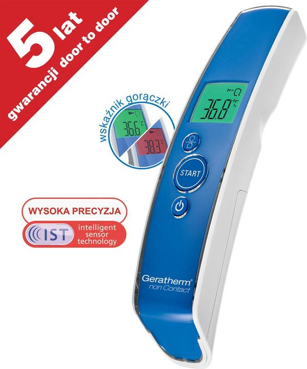 Actual product image Geratherm GT-101 (Non-contact, Forehead)