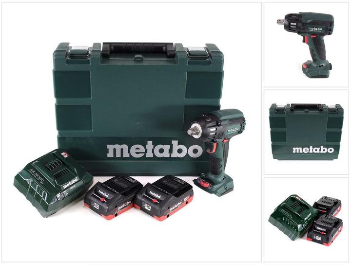 Image du produit Metabo Clé à chocs sans fil SSW 18 (Fonctionnement sur batterie)