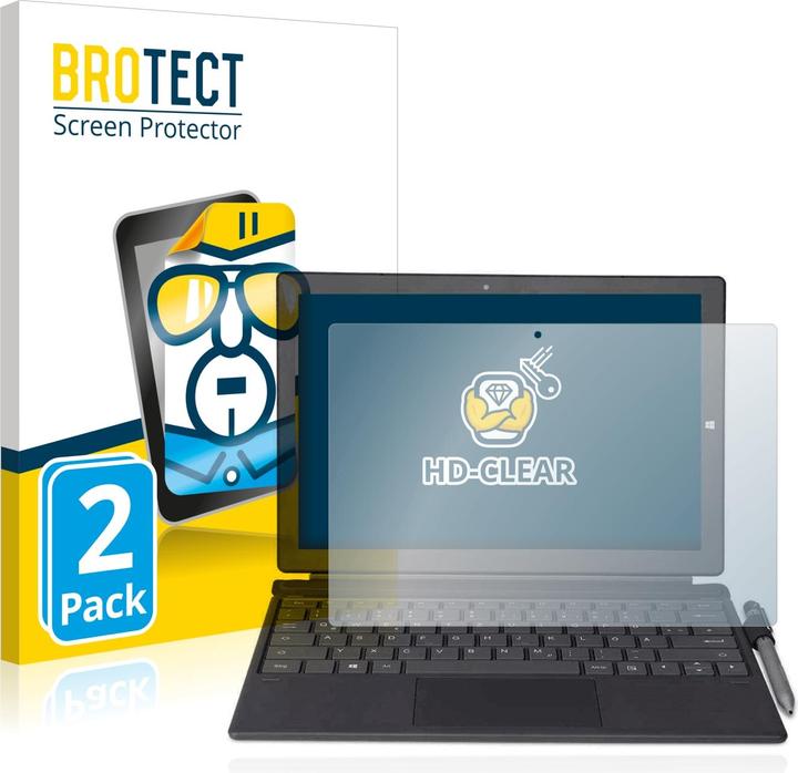 Actual product image BROTECT Screen Protector Clear (2 Piece, Terra Pad 1262)