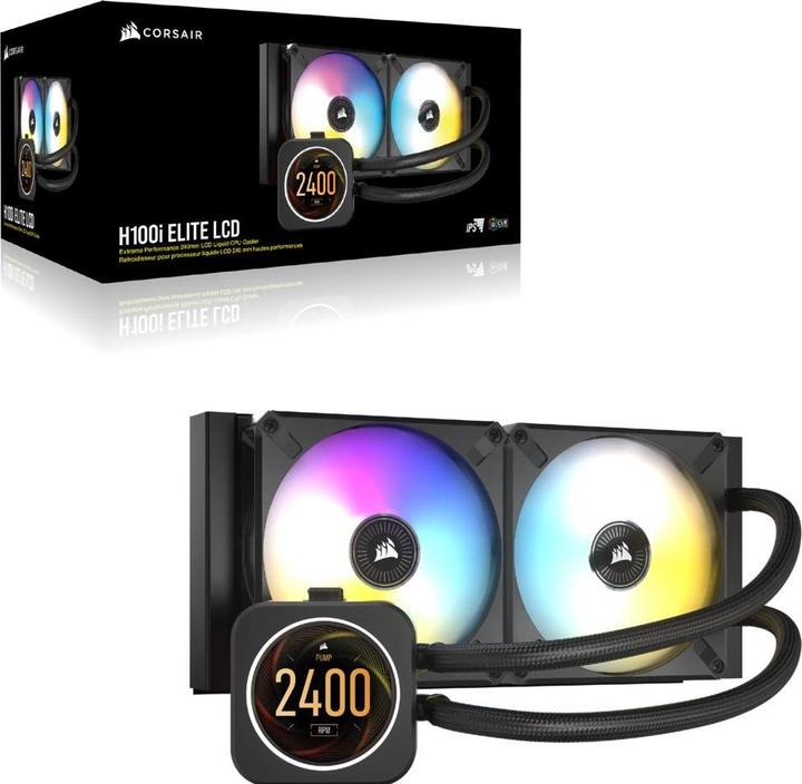 Actual product image Corsair iCUE H100i Elite