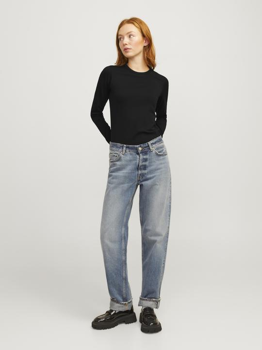 Produktbild JJXX Jxceline Gigi Str Ls Solid Tee Jrs Noos (S)