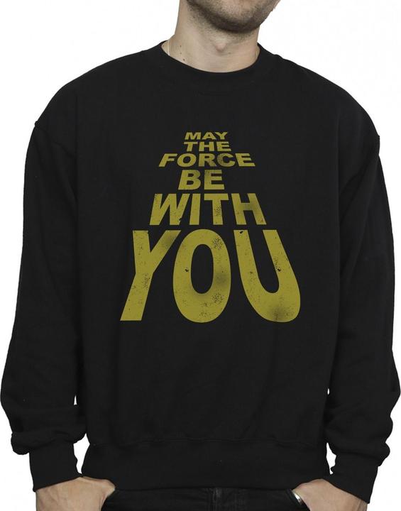 Immagine prodotto Star Wars May The Force Be With You Felpa Uomo (L)