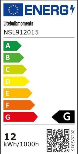 Etichetta energetica Nordic Smartlight Momenti di lampadina - Striscia LED intelligente impermeabile 5M RGBW (Multicolore, Bianco caldo, 500 cm, Interno, Esterno)