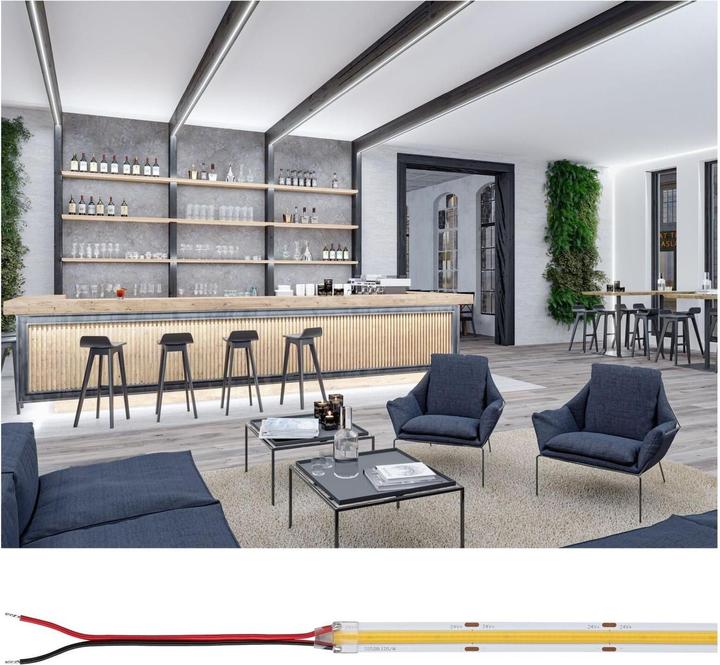 Paulmann PAUL Striscia luminosa a LED (Bianco neutro, 500 cm, Interno)