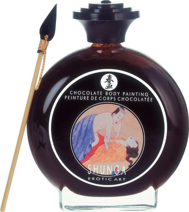 Actual product image Shunga Chocolate Body Paint (100 ml)