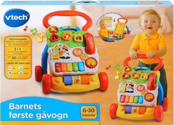 Produktbild VTech - Baby Barnets første Gåvogn (Danish) (950-077032)