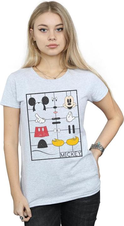 Immagine prodotto Disney Mickey Mouse Construction Kit Maglietta Donna (L)