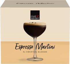 Productafbeelding Royal Leerdam Espresso Martini Glas Set 4 (240 ml, 4 x)