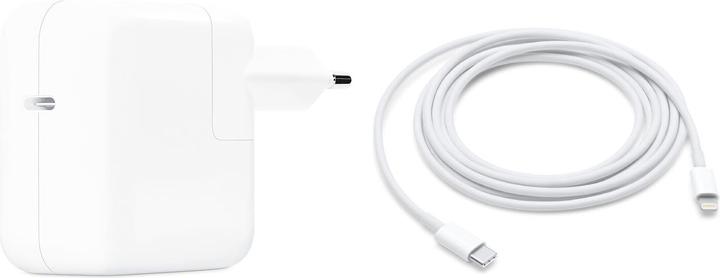 Image du produit Apple Adaptateur secteur USB-C 30 W + Câble USB-C vers Lightning 2 m