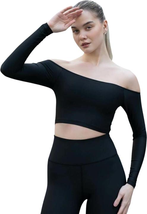 Immagine prodotto Lismina 082 Tshirt Comfortlux Off Shoulder a maniche lunghe (XL)