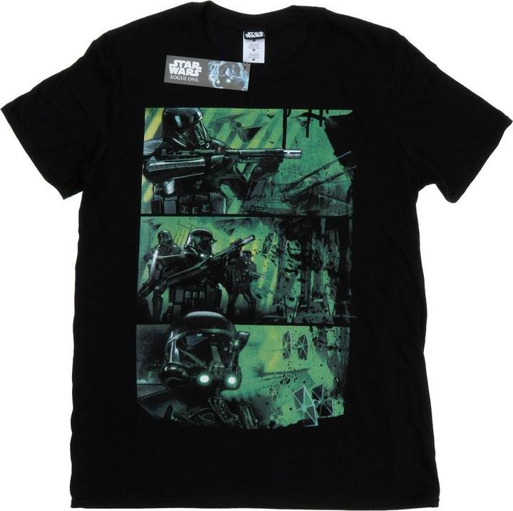 Star Wars Rogue One Death Trooper Comic Strip TShirt (M)