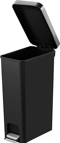 Actual product image EKO Hana Slim foot pedal bin, capacity 40 l, WxHxD 265 x 645 x 455 mm, black. (40 l)