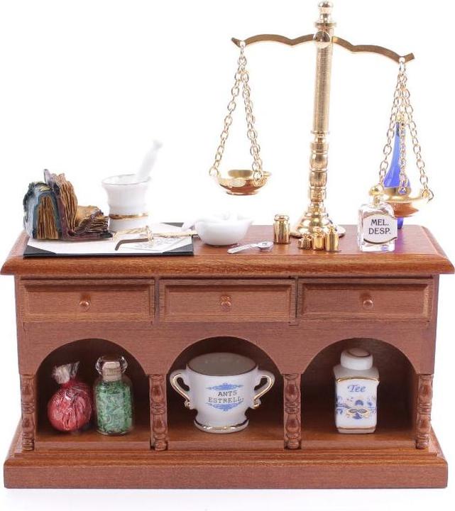 Reutter 001.861/7 - Table d'apothicaire, miniature