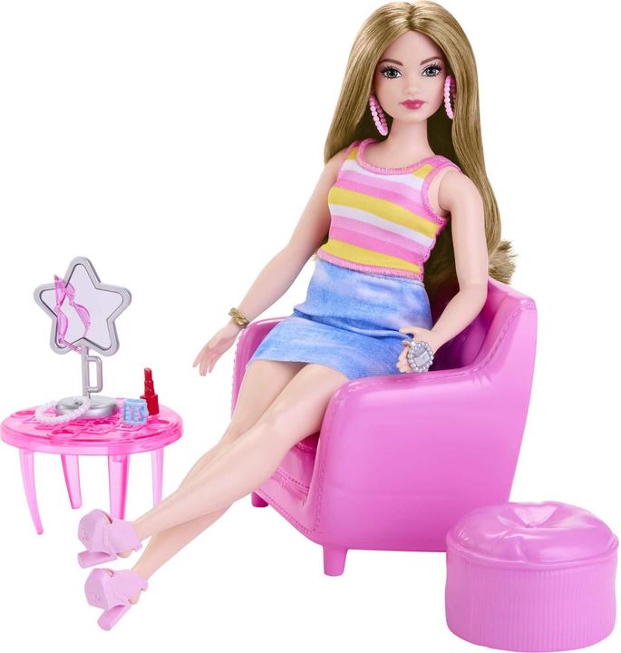 Actual product image Barbie Doll, Playset and Accessories