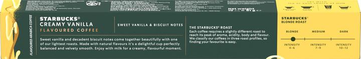 Produktbild Starbucks Creamy Vanilla by Nespresso (10 x Port.)
