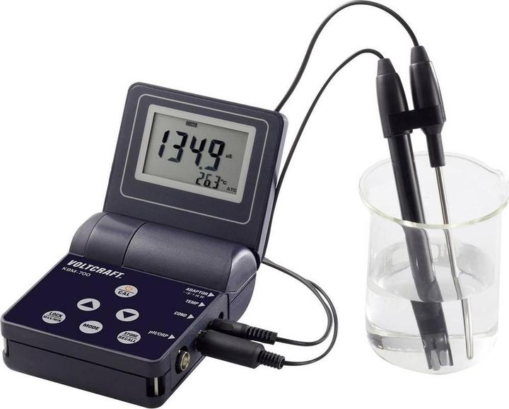 Actual product image Voltcraft KBM-700 Combined measuring device conductivity, pH value, redox (ORP), temperature, salt