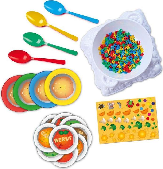 Produktbild Noris NOR61905 - Buchstabensuppe, Kinderspiel, für 2-4 Spieler, ab 7 Jahren (DE-Ausgabe) (Deutsch)
