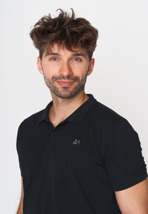 Actual product image Greenbomb Bike Vintage Strike Polo (M)