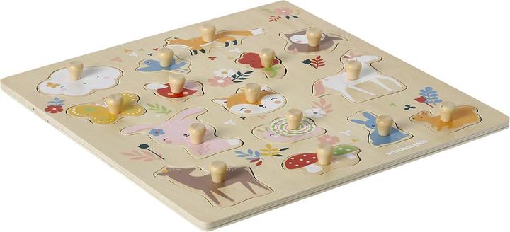 Produktbild Vertbaudet Baby Steckpuzzle MÄRCHENWALD aus Holz FSC® (15 Teile)