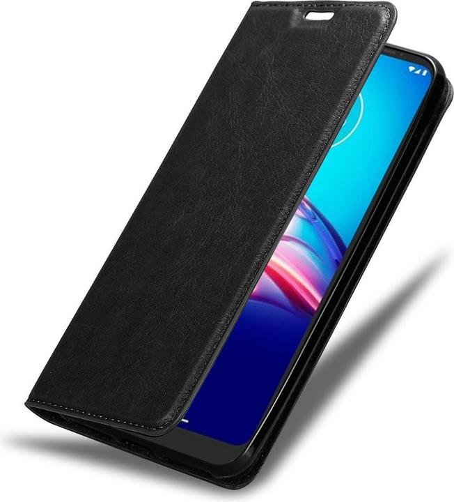 Actual product image Cadorabo Book Invisible Magnet Cover (Motorola Moto E6s)
