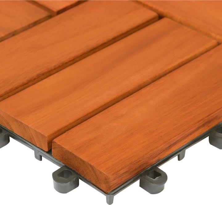 Actual product image Casaria Wood tile (1 x, 30 x 30 cm)