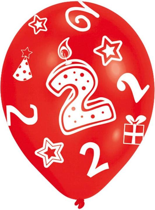 Actual product image Amscan Number 2 (1 x)