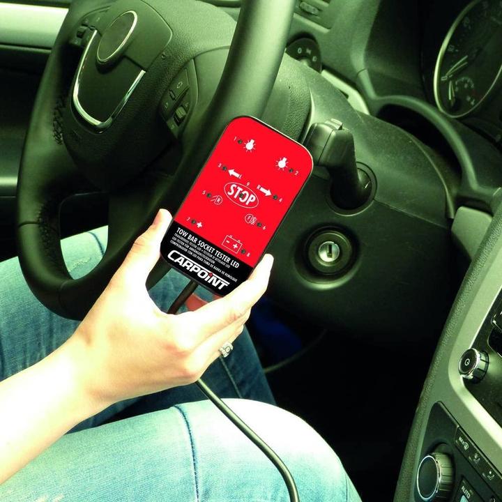 Image du produit Carpoint Testeur LED pour prises de remorque