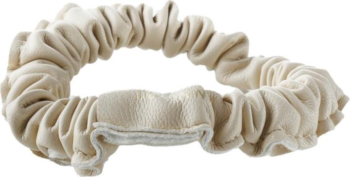 Actual product image Corinne World - Vegan Scrunchie Narrow Cream (Hair tie)