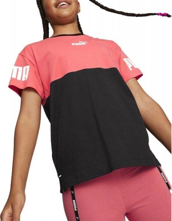 Produktbild Puma Power Colorblock Tee G (164)