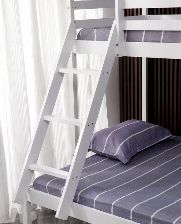 Actual product image Swisshandel24 Lilly loft bed 90x200 cm / 140x200 cm, white (140 x 200)