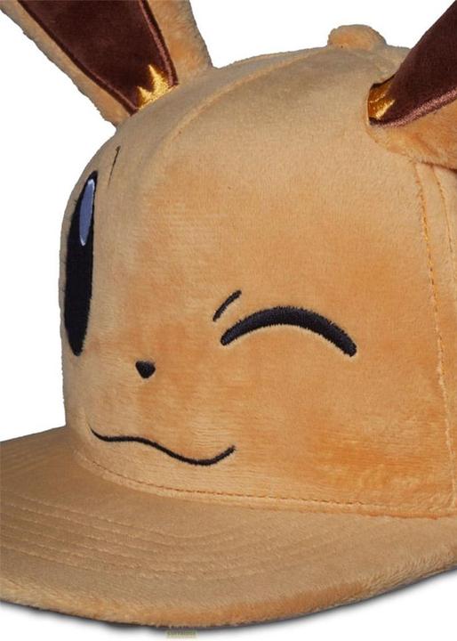 Actual product image Difuzed Pokemon Snapback Cap Winking Eevee (One size)