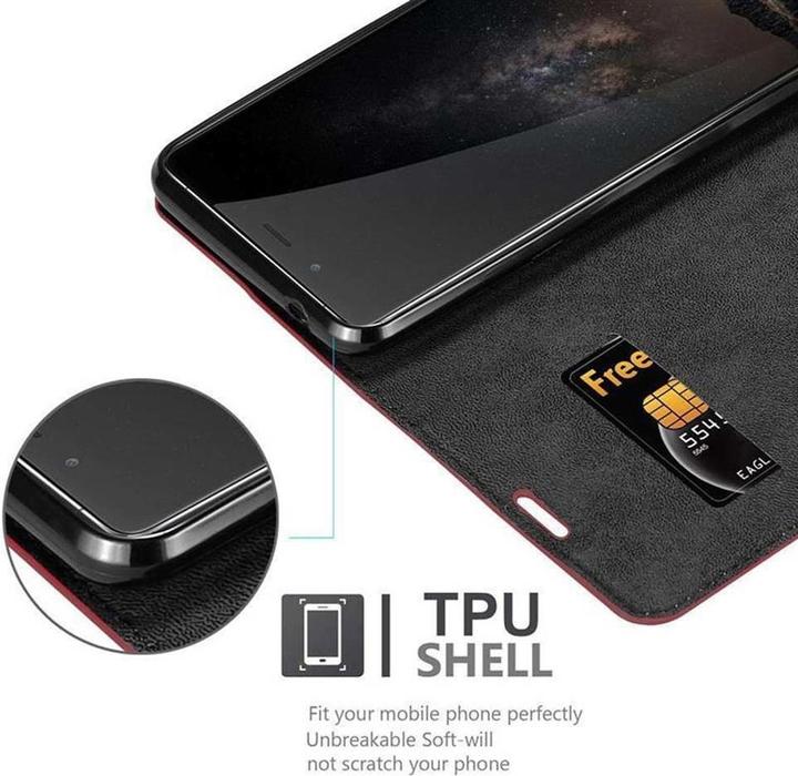 Actual product image Cadorabo Book Invisible Magnet Cover (ZTE Nubia Z11 Max)