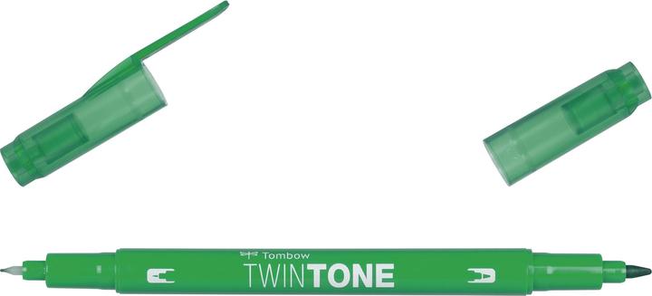 Actual product image Tombow Twintone Fasermaler (07, Green, 1 x)