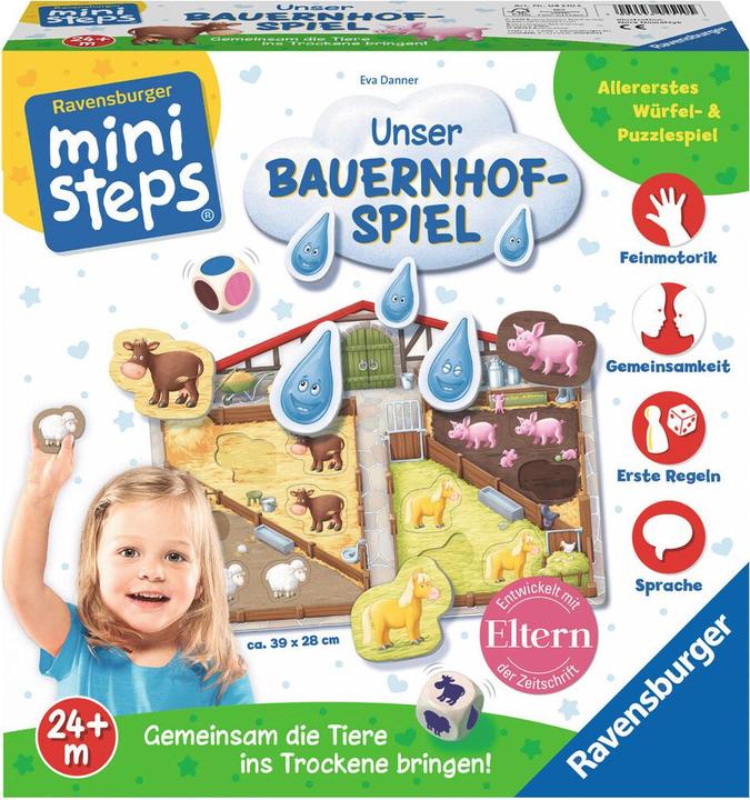 Produktbild Ministeps Unser Bauernhof-Spiel (Deutsch)