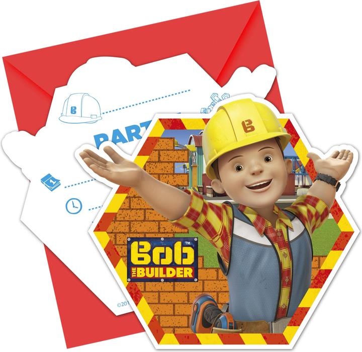 Actual product image Procos Bob the Builder (Set of 6) (6 pcs.)