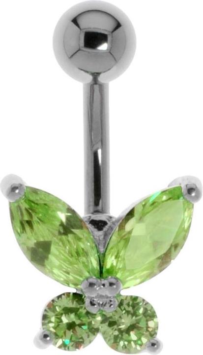 Bijouteria Bauchpiercing (Edelstahl, Messing, Kristall)