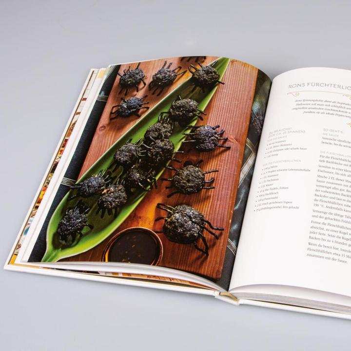 Actual product image Das offizielle Harry-Potter-Koch- und Backbuch für zauberhafte Feste und magische Partys (German, Jennifer Carroll, 2021)