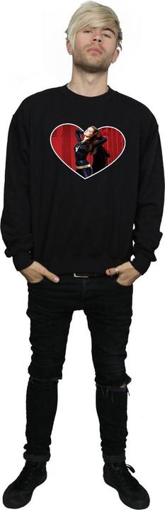 Image du produit - Sweat BATMAN TV SERIES CATWOMAN HEART - Homme (3XL)