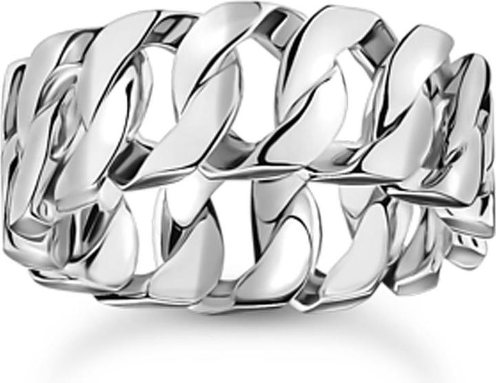 Immagine prodotto Thomas Sabo Ring Kettenglieder breit Silber (56, 925 Argento)